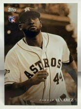 Yordan Alvarez 2020 Topps On Demand Black & White SEPIA RC #55A SP - ASTROS