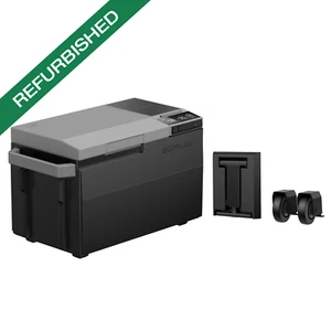 EcoFlow GLACIER Dual Zone 38L Fridge Compressor Mini Freezer 18 Cubes Ice Maker - Picture 1 of 16