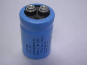 5 Vintage Sangamo 101302U040AA2B 3000uF 40V 85C Electrolytic Capacitors - Picture 1 of 2