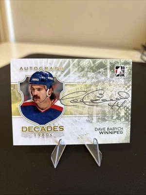 2010-11 In the Game Decades 1980s - Autographs Dave Babych #A-DBA (AU) - Image 1 of 2