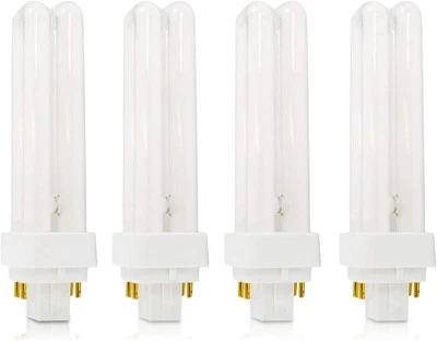 4 Pack 3500K Neutral White Plc Light Bulbs Health And Beauty - Image 1 of 2