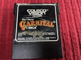Carnival by Coleco Colecovision 1982 Game Cartridge