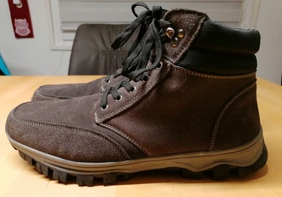 Winterstiefel Herren, Braun, mit Reißverschluss, sehr leicht, Gr. 46 - Bild 1 von 4