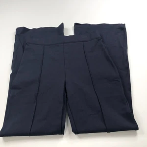 Spanx Large (Fit 30W 31.5L) Pull On Women's High Rise Wide Leg Pants Blue - Picture 1 of 10