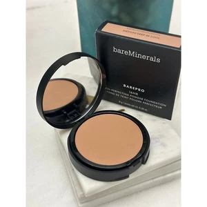 BareMinerals BAREPRO 16 HR Skin Perfecting Powder Foundation Medium Deep 45 Cool - Picture 1 of 6