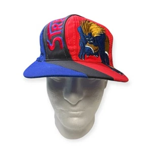 Vintage Bruno Mario Street Fighter II Snapback Hats Ken Blanka - Picture 1 of 6