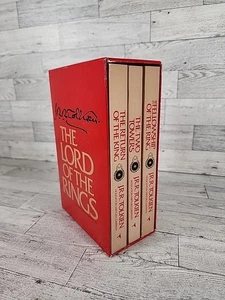 JRR Tolkien Lord Of The Rings Trilogy Box Set 1978 Revised 2nd Edition Books - Picture 1 of 6
