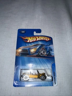 2004 Hot Wheels #139 Meyers Manx 金色 1: 64 比例压铸汽车全新带盒 — 第 1/4 张图片