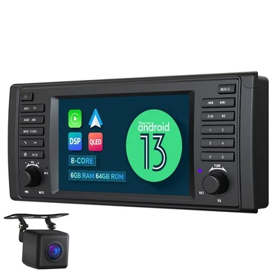 Für BMW E39 E39A12S Android 13 8Kern 6+64G Autoradio GPS Navi CarPlay DSP 4G LTE - Bild 1 von 4