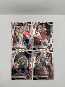 2024 Panini Prizm - WNBA Logo Prizm Lot (4) Cards #119 61 133 128 Indiana Fever - Picture 1 of 2