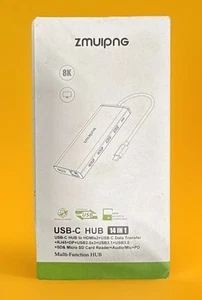 USB-C HUB 14 In 1 MULTI-FUNCTION USB-C ADAPTER 4K - Picture 1 of 1
