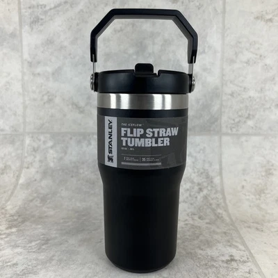 Vaso de pajita abatible Stanley Iceflow 20 oz. Negro VER FOTOS Foto 1 de 4