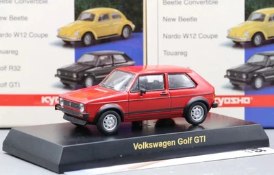 Красный Kyosho 1:64 VW Volkswagen Collection Volkswagen Golf Mk1 (тип 17) 1974 - Изображение 1 из 4