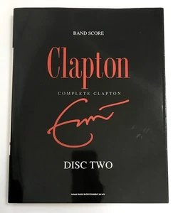 ERIC CLAPTON COMPLETE CLAPTON DISC TWO BAND SCORE JAPAN GUITAR TAB - Picture 1 of 4