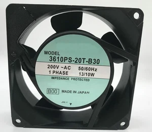 For NMB 3610PS-20T-B30 200V 13/10W 92*92*25mm Aluminum frame Cooling Fan - Afbeelding 1 van 2
