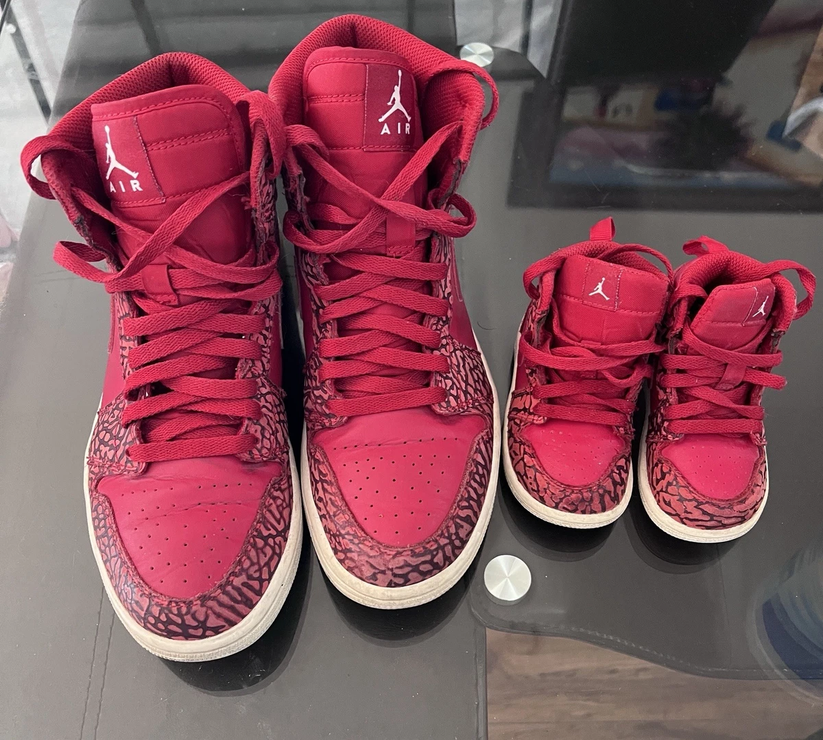 NIKE AIR JORDAN 1 RETRO HIGH 'RED ELEPHANT' Combo | eBay