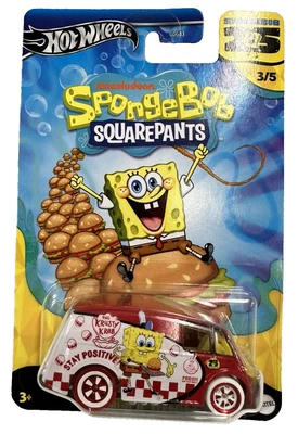 Hot Wheels Губка Боб квадратные штаны быстрый D-ливрея выпущен 2023 - Изображение 1 из 4