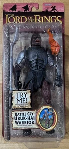 Schlachtruf Uruk-Hai Krieger DER HERR DER RINGE ToyBiz Zwei Türme NEU MOC - Bild 1 von 2