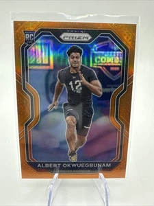 2020 Panini Prizm - Rookie Albert Okwuegbunam #316 Orange Prizm /249 (RC) - Picture 1 of 3
