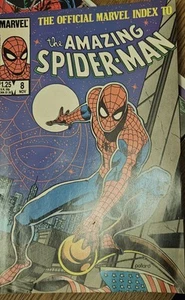 1985 Official Marvel Index To AMAZING SPIDERMAN #8 - Picture 1 of 2