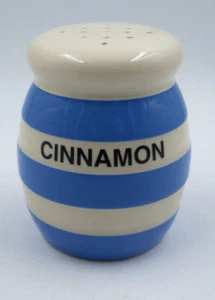 AGITADOR DE CANELA ORIGINAL T G VERDE AZUL CORNISH NUEVO HECHO EN INGLATERRA CORNISHWARE - Imagen 1 de 4