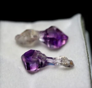 Zwei perfekte komplette Amethyst Zepter. Beide sind Schwimmer keine Beschädigungen Madagaskar - Bild 1 von 5