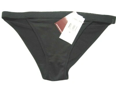 A219 Donna L'oren NUEVO Negro Cintura Deportiva Elástica Microfibra Bikinis Descarados S Foto 1 de 4