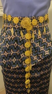 Khmer Thai Laos Traditional Gürtel MO209 - Bild 1 von 8