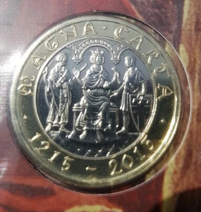 2015 800th Anniversary Of The Magna Carta £2 coin BU Coin Hunt - Picture 1 of 3
