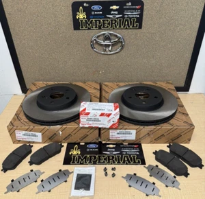 TOYOTA SIENNA 2004-2010 NUEVO OEM ROTORES DE FRENO DELANTEROS OEM PASTILLAS Y CUÑAS ORIGINALES OEM - Imagen 1 de 9