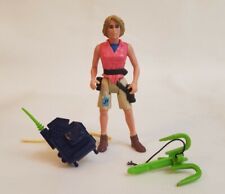 Vintage 1993 Kenner Jurassic Park Ellie Sattler Action Figure - Back Pack & Hook