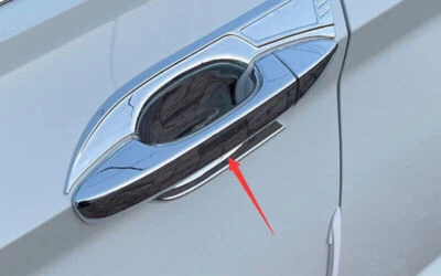 Хромированная отделка крышки внешней дверной ручки для Volkswagen Jetta MK7 2019~2021 8 шт. - Изображение 1 из 4