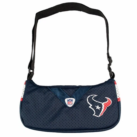 New Houston Texans Jersey Style Purse 12" x 3" x 7" Cover