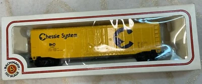 Bachmann Ho Scale Electric Train 51' Steel Plug Door Box”cheesie System”Santa Fe - Image 1 of 4