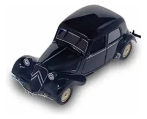 Citroen Traction 11 Legere 1948 Rare Argentina Diecast Car Scale 1:43 + Magazine - Picture 1 of 4