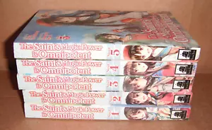 The Saint’s Magic Power is Omnipotent Vol. 1,2,3,4,5 Light Novel English! - Picture 1 of 3