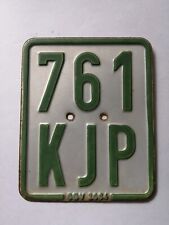 Moped Mofa Roller Nummernschild Kennzeichen 761 KJP - 2004 für Sammler gebraucht