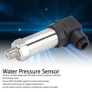 Trasmettitore di pressione sensore trasduttore 4-20 MA uscita NPT1/4 per acqua 10-36 V - Foto 1 di 21