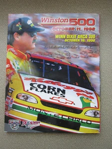 Nascar 30th Winston 500 / Winn Dixie Arca 300 - 50th Anniv Souvenir Program 1998 - Picture 1 of 1