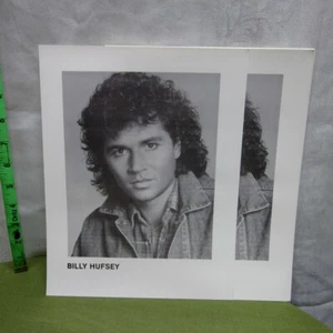 BILLY HUFSEY matte B&W press photo Days of Our Lives teen idol 1980s sexy - Picture 1 of 1