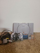 Playstation 1 Original PS1 Sony SCPH 1001 Controller ACTION REPLAY Lot Tested