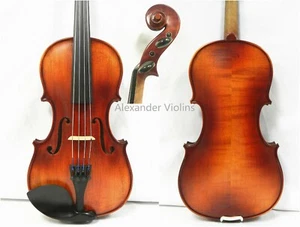 Viola taglia 13", vecchio abete, setup professionale + fiocco + custodia + uvetta, pronta per essere giocata! - Foto 1 di 12