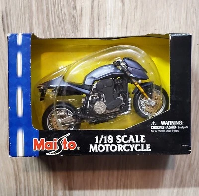 Vintage Maisto 1/18 Scale MUNCH MAMMUT 2000, Die Cast Motorcycle 31300-1601, New - Image 1 of 4