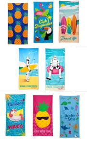 Microfibre Beach Towel Large Quick Drying Lightweight Thin Pool Holiday Towels - Picture 1 of 16