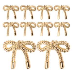15 Pcs Button Sewing Tool Decorative Buttons Bow Knot Alloy Shaped - Picture 1 of 12