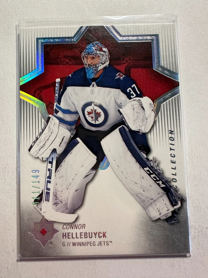 K29,990 - 2018-19 Ultimate Collection #38 Connor Hellebuyck #/149 - Image 1 of 1