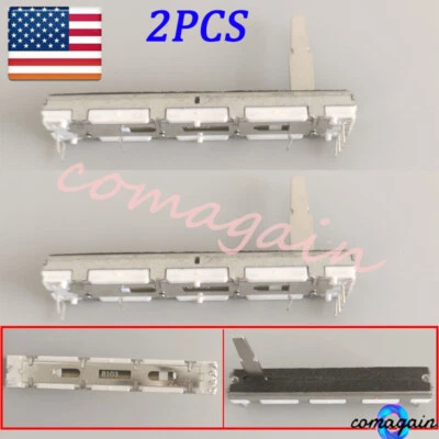 2* Channel Fader Numark N4 Mixtrack II Mixtrack Pro 2/3 Platinium FX QUAD Ganancia Foto 1 de 4