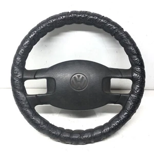VW TRANSPORTER T4 2.4 DIESEL ENGINE STEERING WHEEL HORN BUTTON UNIT 1990-1998 - Picture 1 of 3