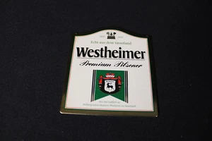 Zapfhahnschild Westheimer Premium Pilsener   568 - Bild 1 von 1