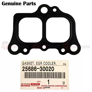 Genuine Toyota Prado 150 Series KDJ 1KD 3.0 Diesel EGR Valve Gasket - Picture 1 of 20